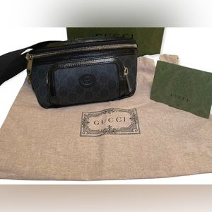 🌸Gucci-Belt bag with Interlocking G🌸